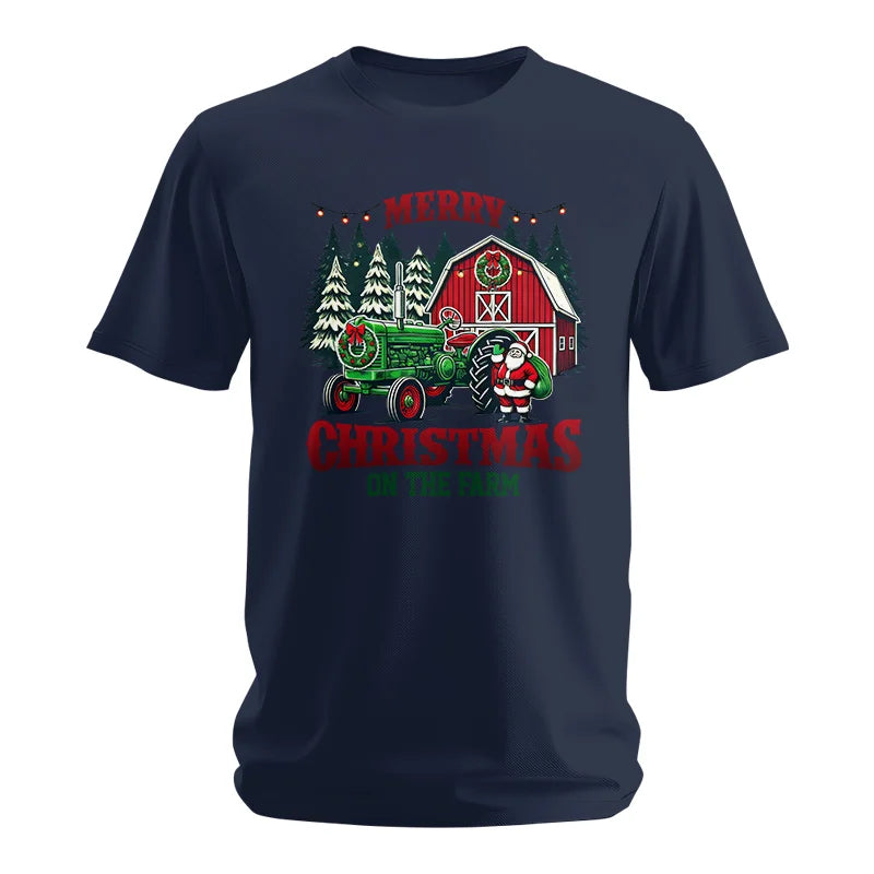 Merry Christmas On The Farm 3 - Unisex Softstyle T-Shirt