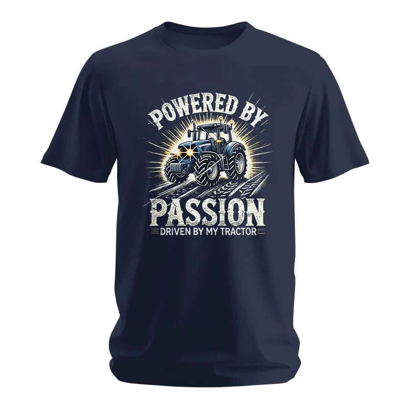 Image of Powered By Passion Driven By My Tractor - Unisex Softstyle T-Shirt