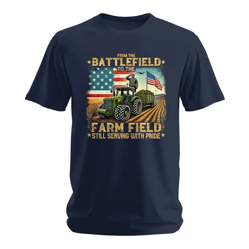 Veteran Farmer From The Battlefield To The Farm Field 2 - Unisex Softstyle T-Shirt