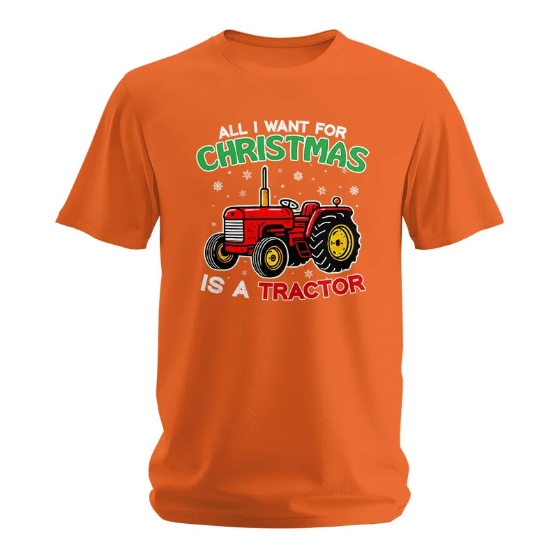 All I Want For Christmas Is A Tractor - Unisex Softstyle T-Shirt