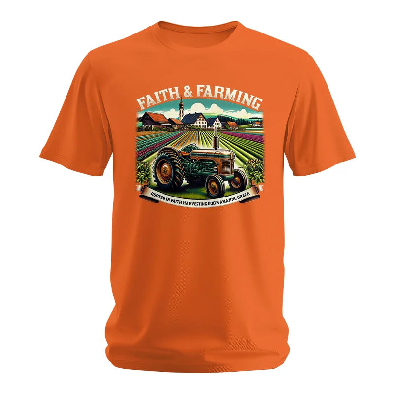 Image of Faith And Farming 4 - Unisex Softstyle T-Shirt