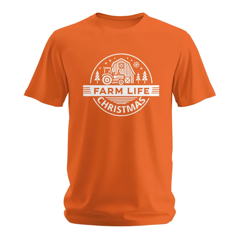 Image of Farm Life Christmas 1 - Unisex Softstyle T-Shirt