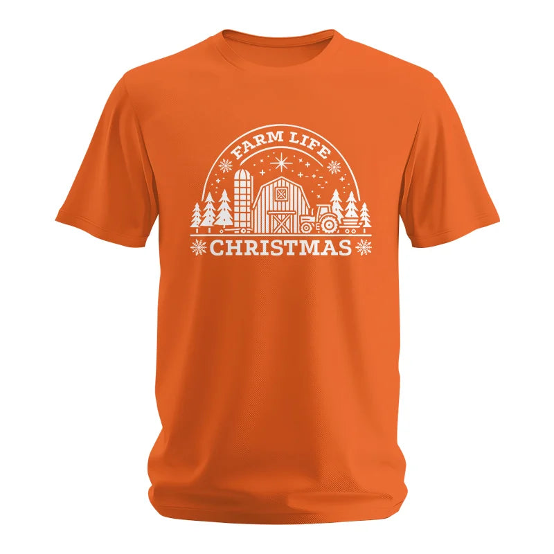 Farm Life Christmas 4 - Unisex Softstyle T-Shirt