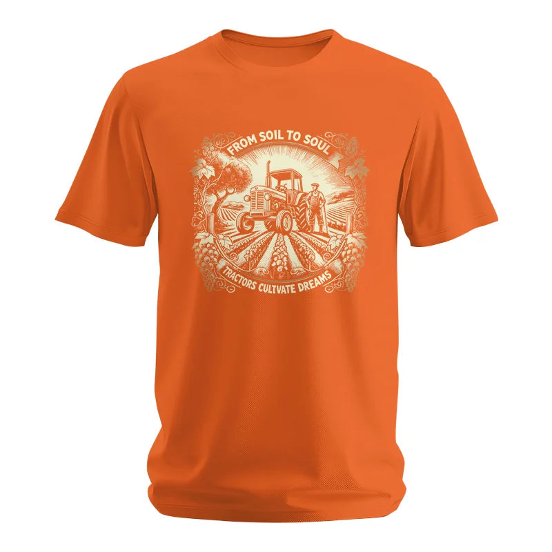 Image of From Soil To Soul_Tractors Cultivate Dreams 2 - Unisex Softstyle T-Shirt