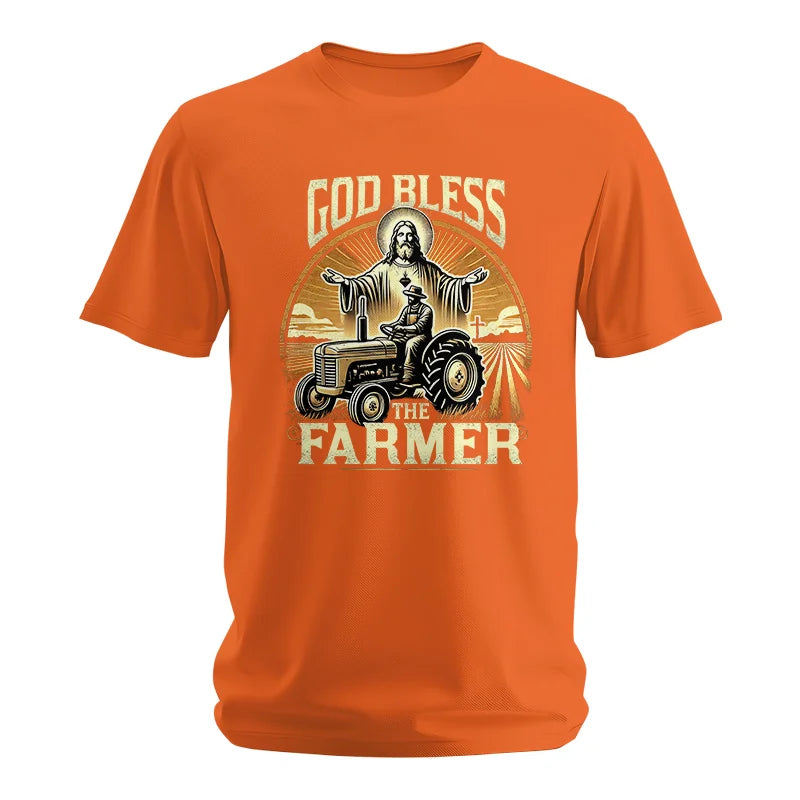 God Bless The Farmer 1 - Unisex Softstyle T-Shirt