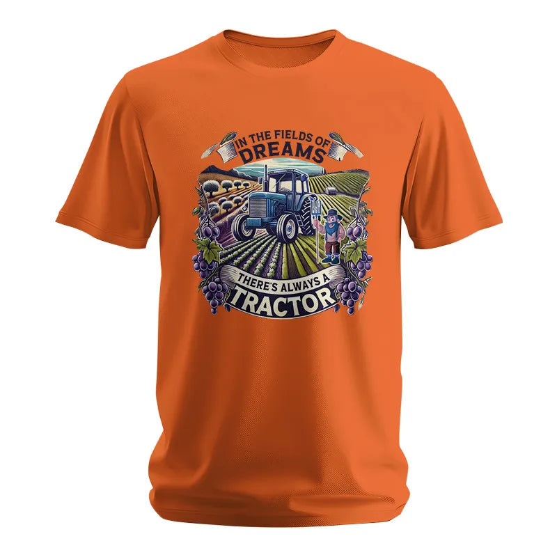 In The Fields Of Dreams There's Always A Tractor 1 - Unisex Softstyle T-Shirt