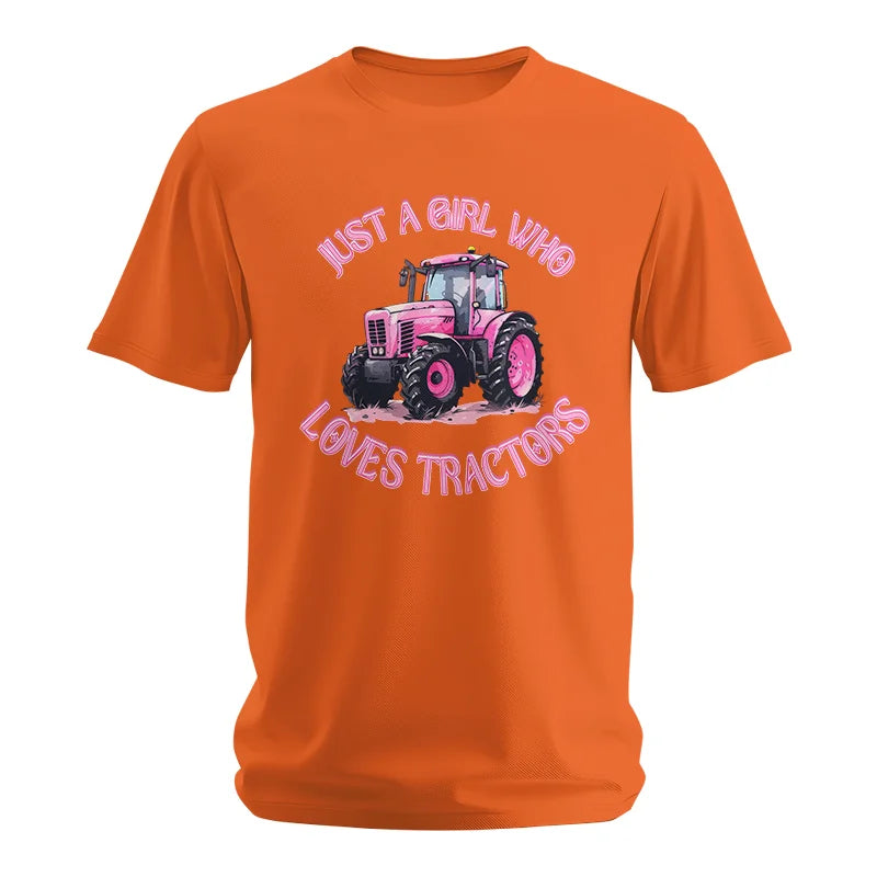 Just A Girl Who Loves Tractors 1 - Unisex Softstyle T-Shirt