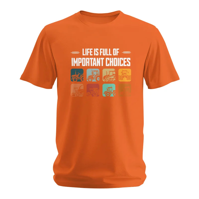 Life Is Full Important Choices 36 - Unisex Softstyle T-Shirt