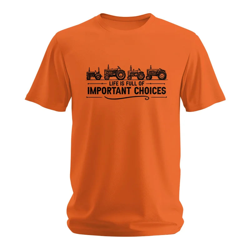 Image of Life Is Full Of Important Choices 12 - Unisex Softstyle T-Shirt