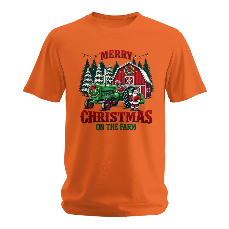 Merry Christmas On The Farm 3 - Unisex Softstyle T-Shirt