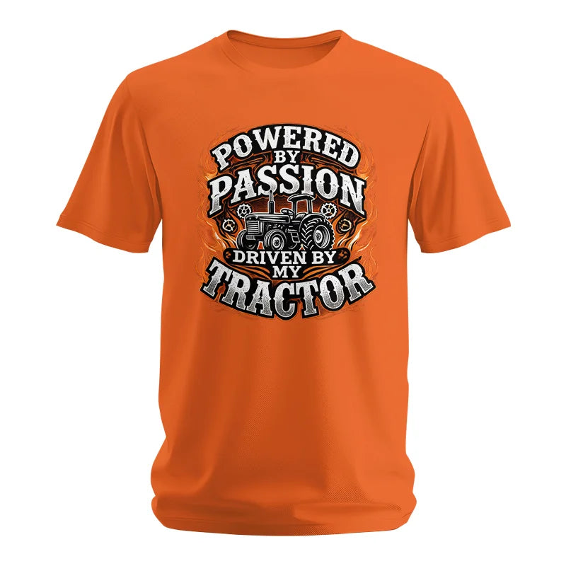 Powered By Passion Driven By My Tractor 5 - Unisex Softstyle T-Shirt