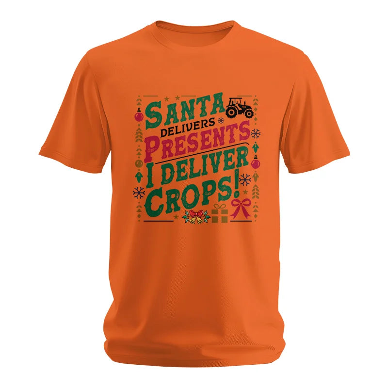 Santa Deliver Present I Deliver Crops! - Unisex Softstyle T-Shirt