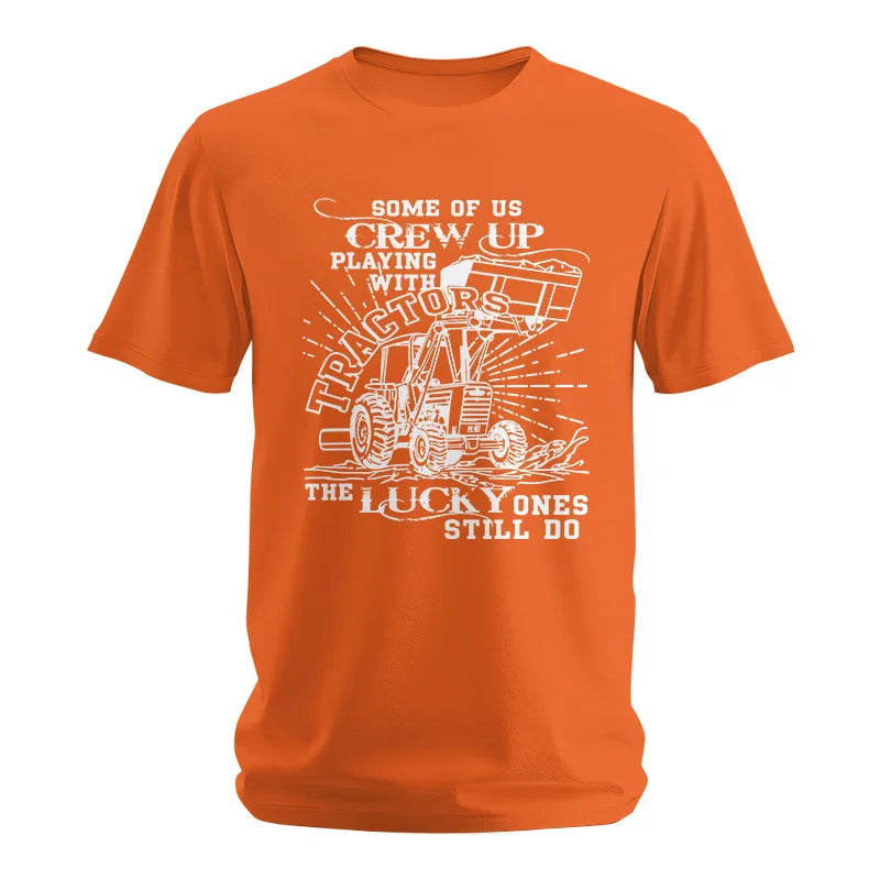 Some Of Us Grew Up Playing With Tractors 1 - Unisex Softstyle T-Shirt