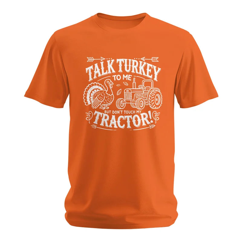 Image of Talk Turkey to Me But Don’t Touch My Tractor 2 - Unisex Softstyle T-Shirt