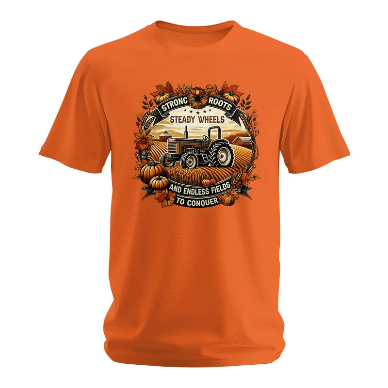 Thanksgiving Farmer Endless Fields To Conquer 1 - Unisex Softstyle T-Shirt