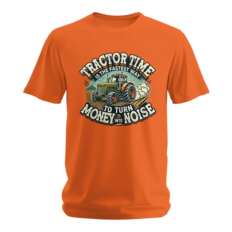 Image of Tractor Time To Turn Money Into Noise - Unisex Softstyle T-Shirt