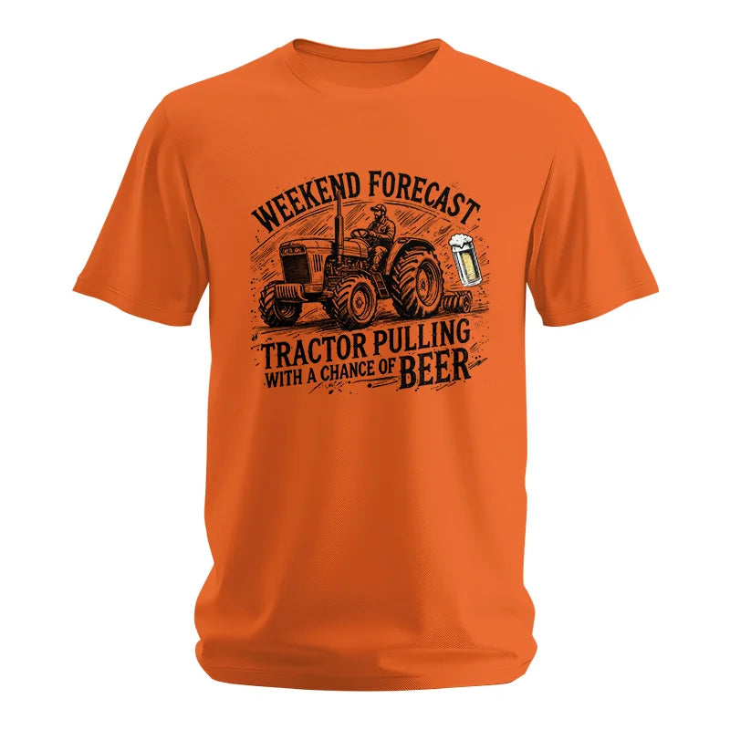 Image of Tractor With A Chance Of Beer - Unisex Softstyle T-Shirt