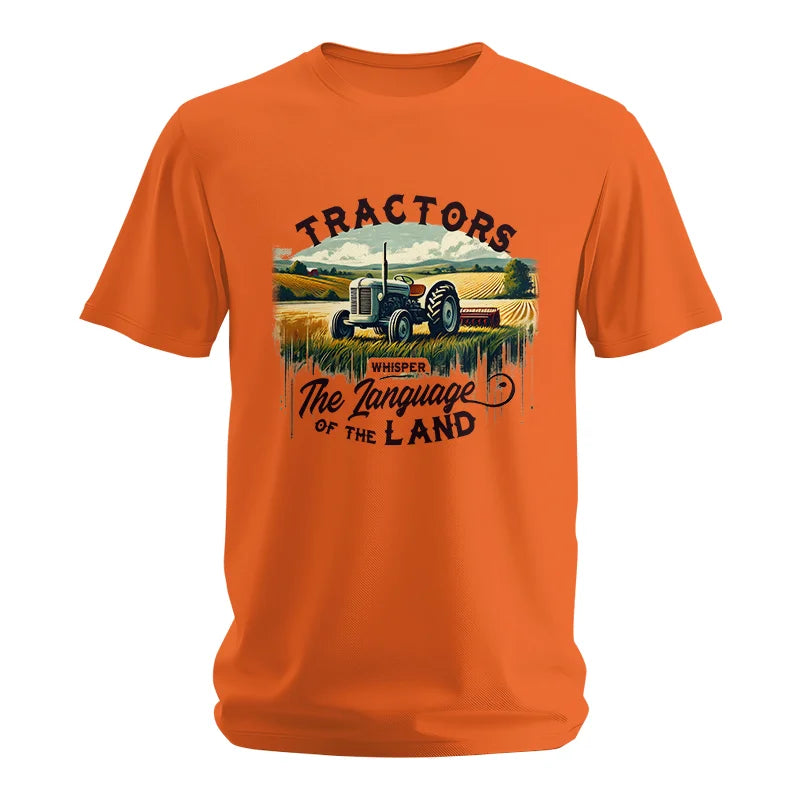 Tractors Whisper The Language Of The Land 2 - Unisex Softstyle T-Shirt