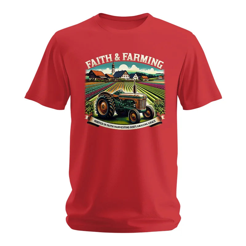 Image of Faith And Farming 4 - Unisex Softstyle T-Shirt