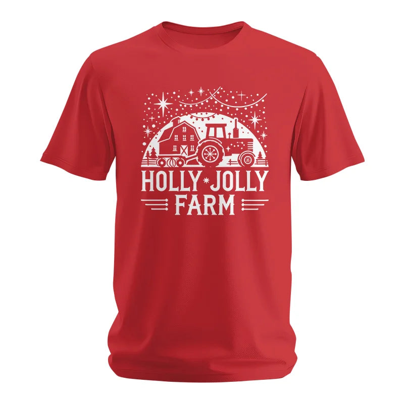 Holly Jolly Farm 2 - Unisex Softstyle T-Shirt