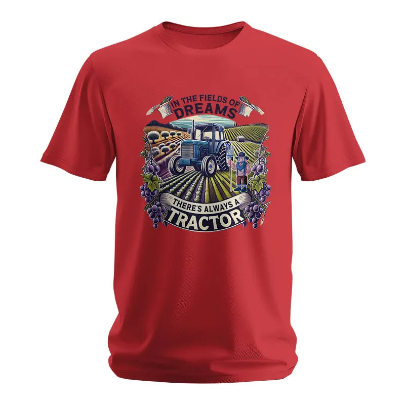 Image of In The Fields Of Dreams There's Always A Tractor 1 - Unisex Softstyle T-Shirt