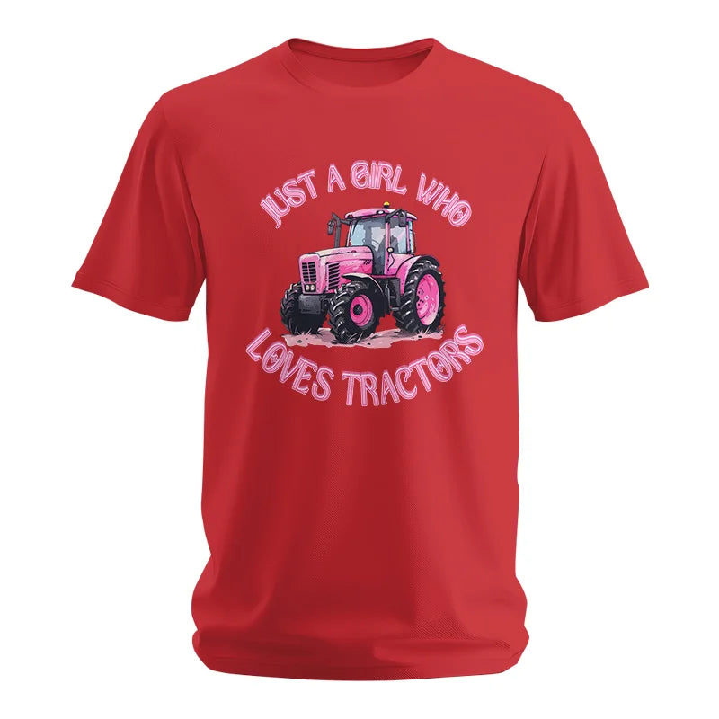 Just A Girl Who Loves Tractors 1 - Unisex Softstyle T-Shirt