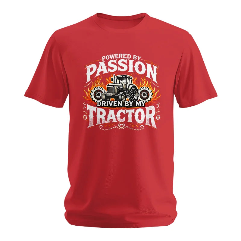 Powered By Passion Driven By My Tractor 1 - Unisex Softstyle T-Shirt