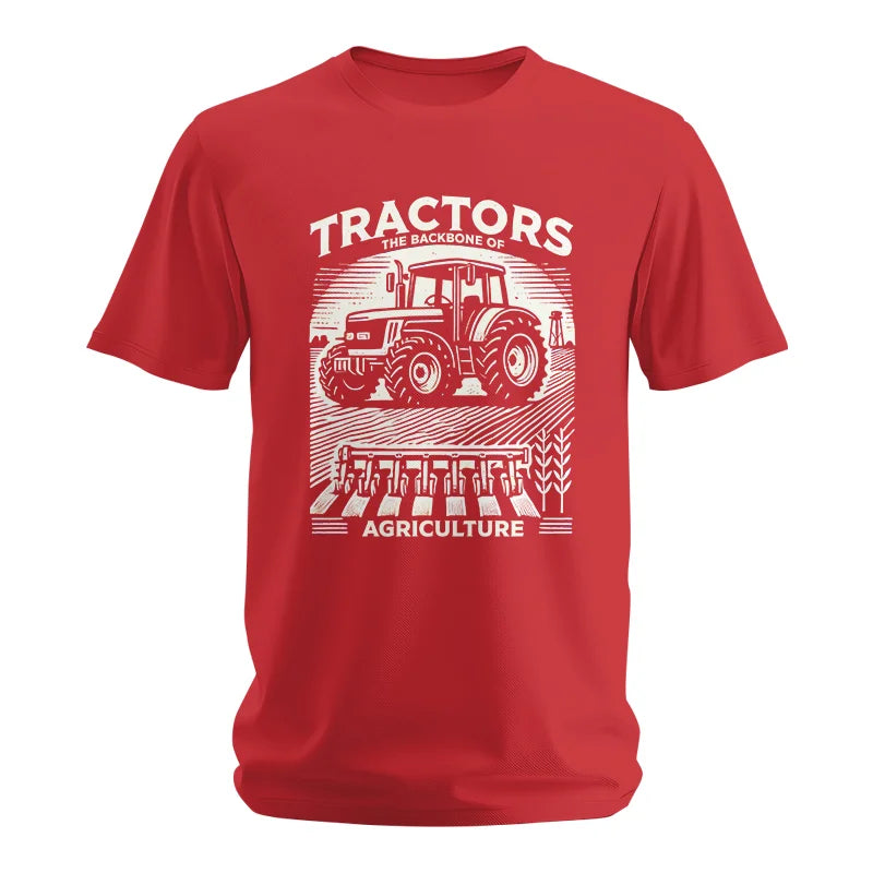 Image of Tractors The Backbone Of Agriculture - Unisex Softstyle T-Shirt