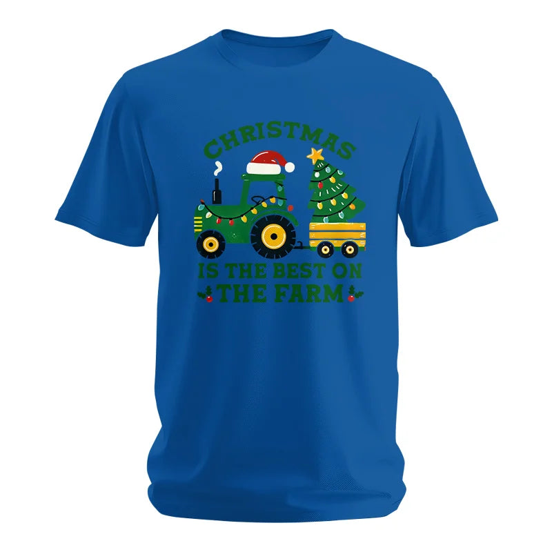 Image of Christmas Is The Best On The Farm - Unisex Softstyle T-Shirt