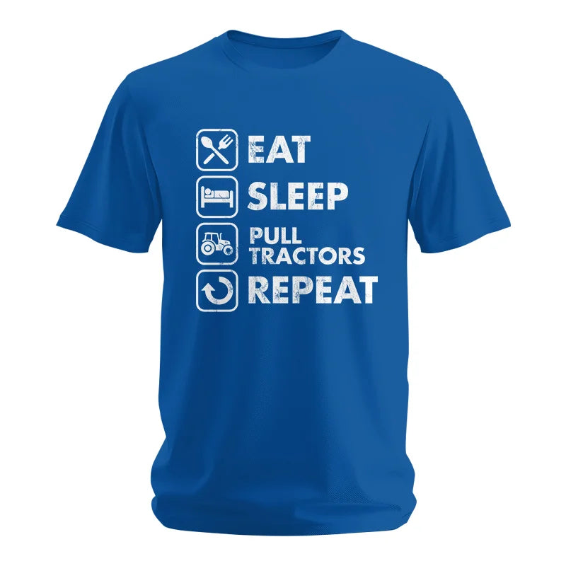 Image of Eat Sleep Pull Tractors Repeat - Unisex Softstyle T-Shirt