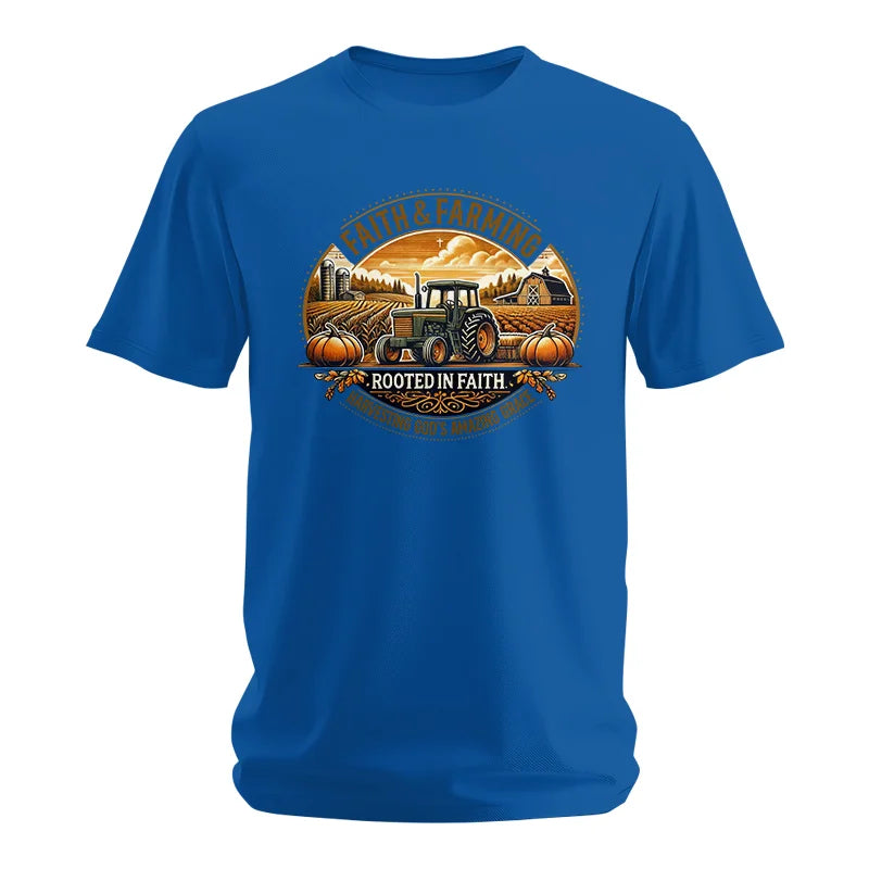 Image of Faith And Farming 1 - Unisex Softstyle T-Shirt