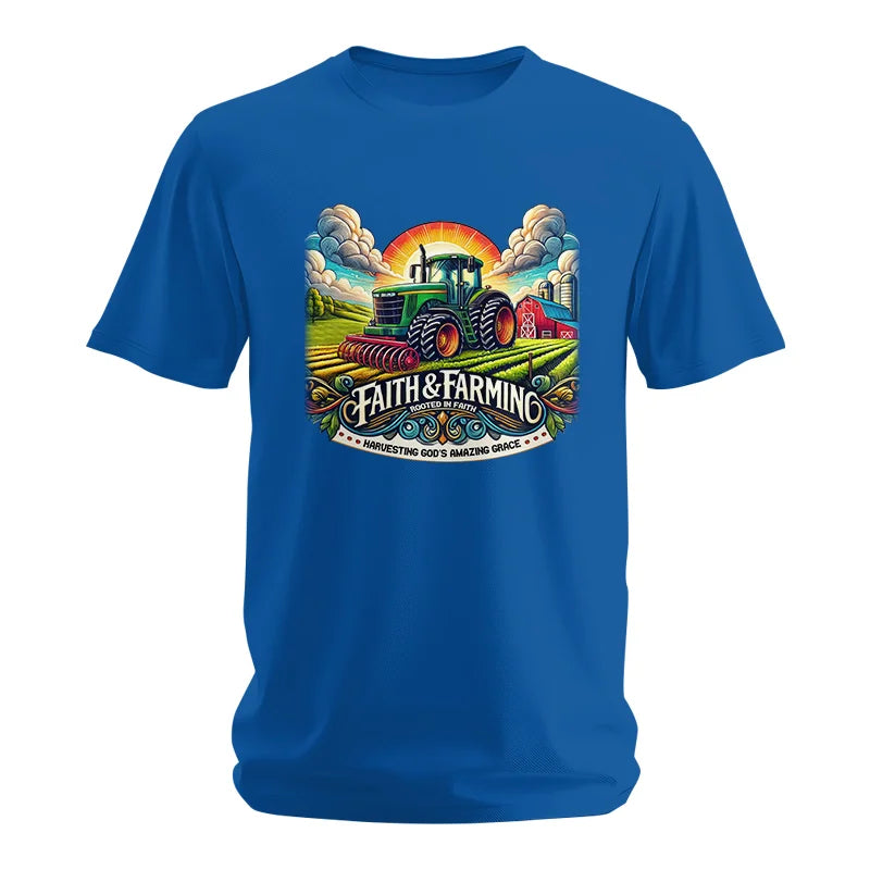 Faith and Farming 5 - Unisex Softstyle T-Shirt