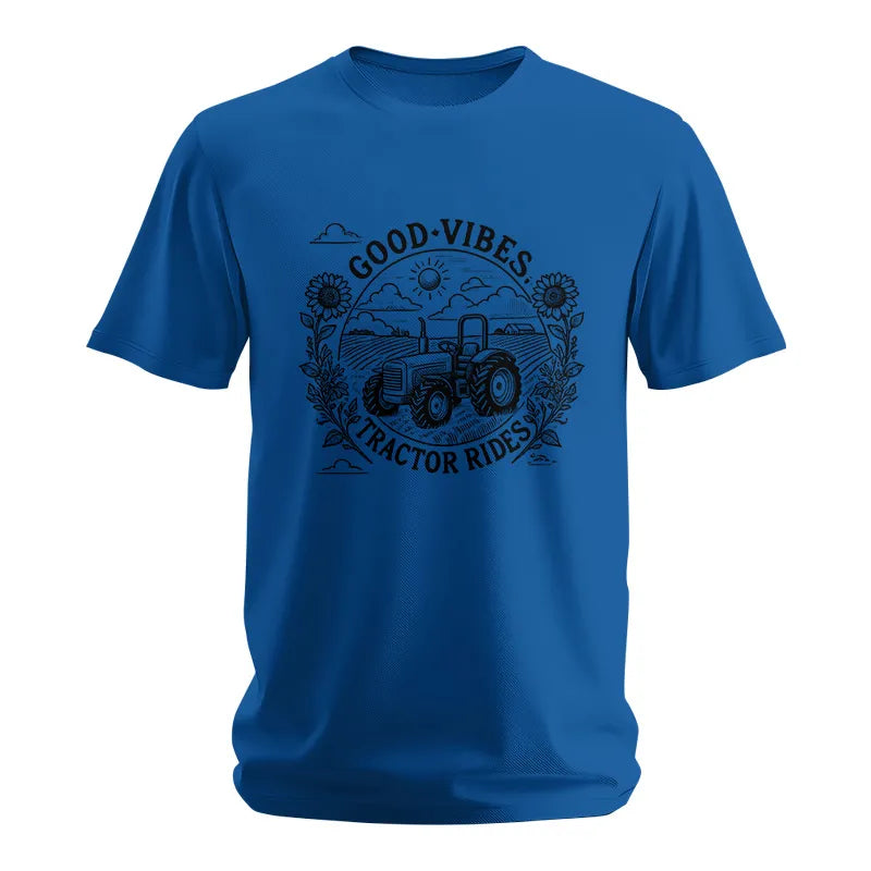 Image of Good Vibes Tractor Rides - Unisex Softstyle T-Shirt