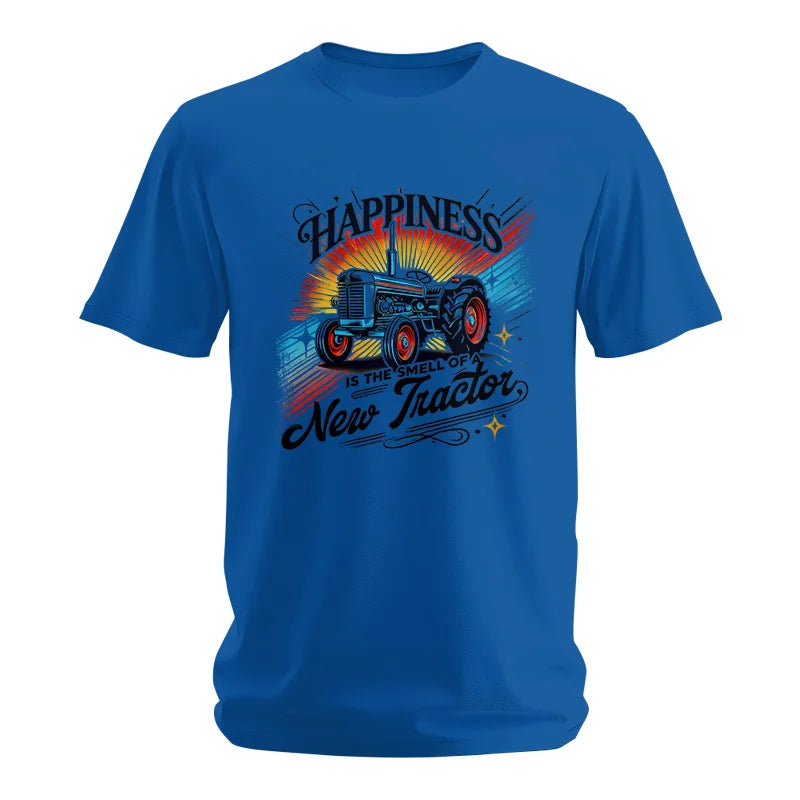 Happiness Is The Smell Of A New Tractor - Unisex Softstyle T-Shirt