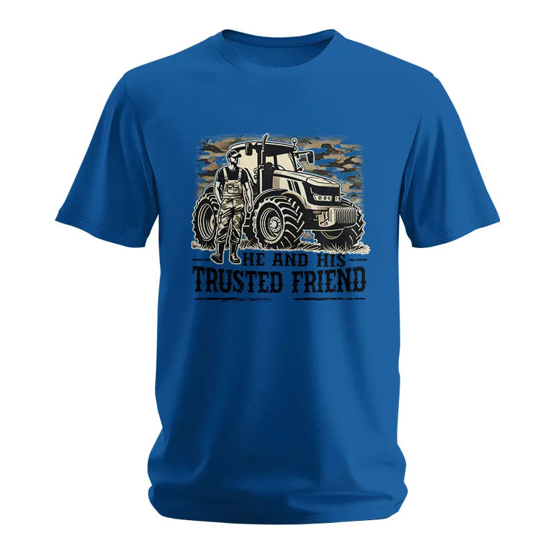 He and His Trusted Friend - Unisex Softstyle T-Shirt