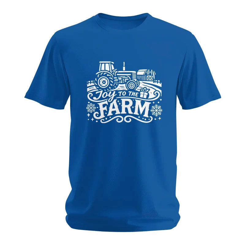 Joy To The Farm 1 - Unisex Softstyle T-Shirt