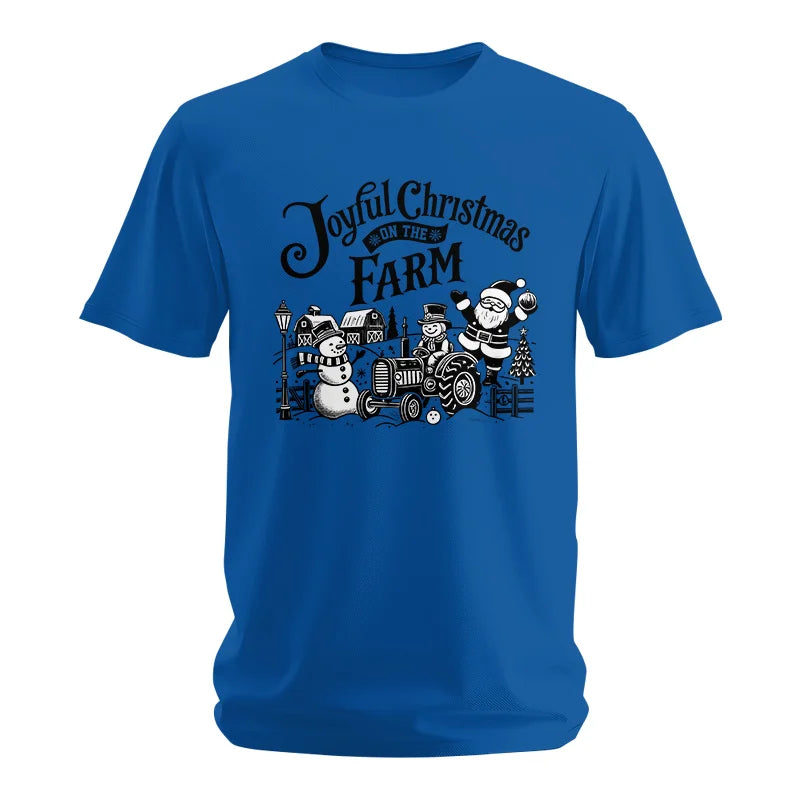 Joyful Christmas On The Farm 1 - Unisex Softstyle T-Shirt