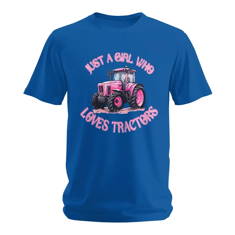 Just A Girl Who Loves Tractors 1 - Unisex Softstyle T-Shirt