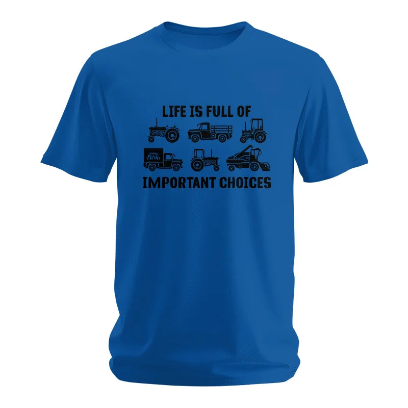 Image of Life Is Full Of Important Choices 34 - Unisex Softstyle T-Shirt