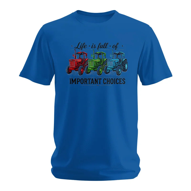 Image of Life Is Full Of Important Choices 6 - Unisex Softstyle T-Shirt