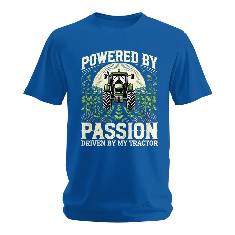 Image of Powered By Passion Driven By My Tractor 3 - Unisex Softstyle T-Shirt