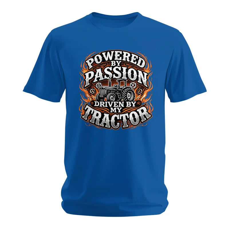 Powered By Passion Driven By My Tractor 5 - Unisex Softstyle T-Shirt