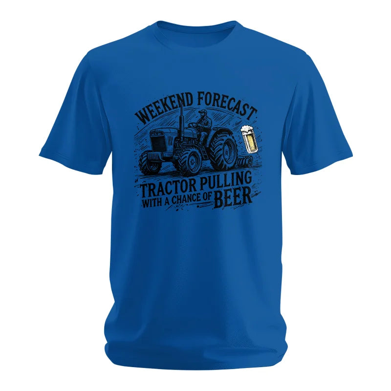 Tractor With A Chance Of Beer - Unisex Softstyle T-Shirt