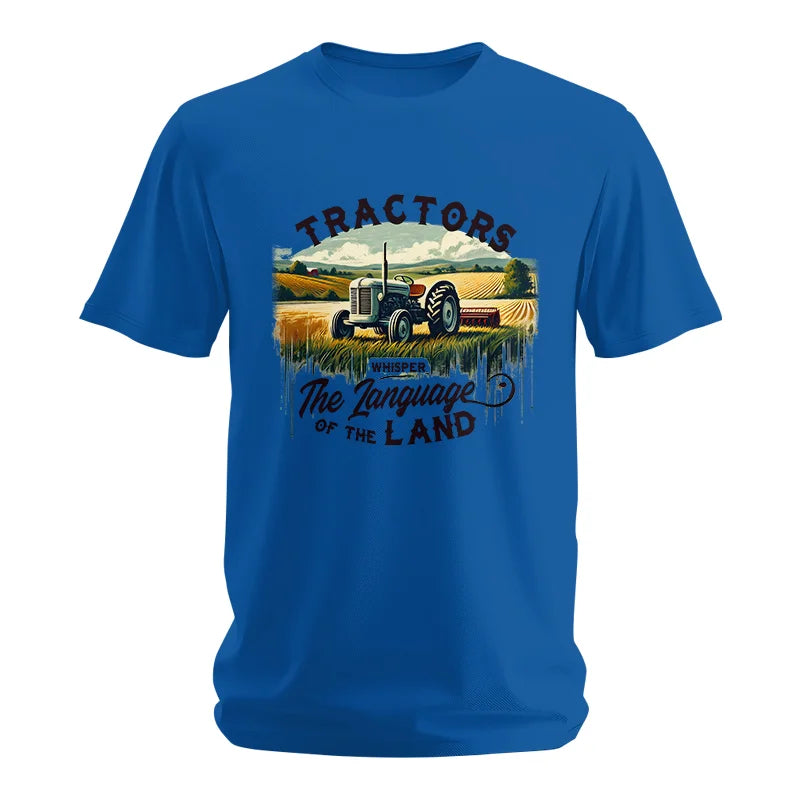 Tractors Whisper The Language Of The Land 2 - Unisex Softstyle T-Shirt