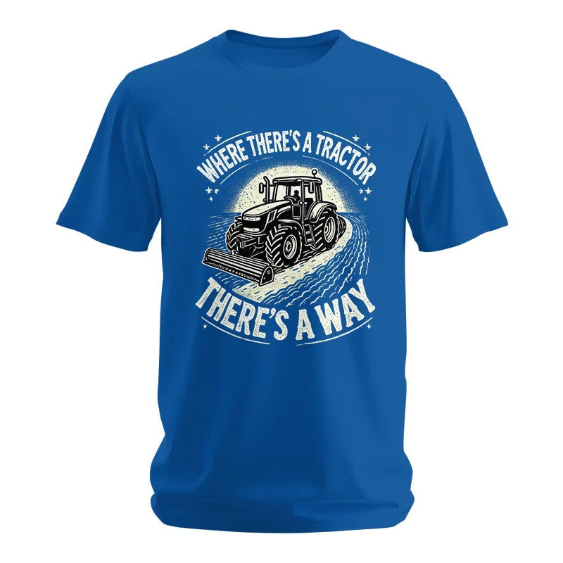 Image of Where There's A Tractor There's A Way 1 - Unisex Softstyle T-Shirt