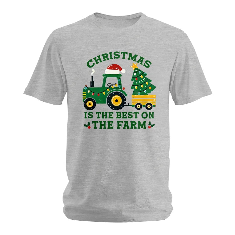 Christmas Is The Best On The Farm - Unisex Softstyle T-Shirt