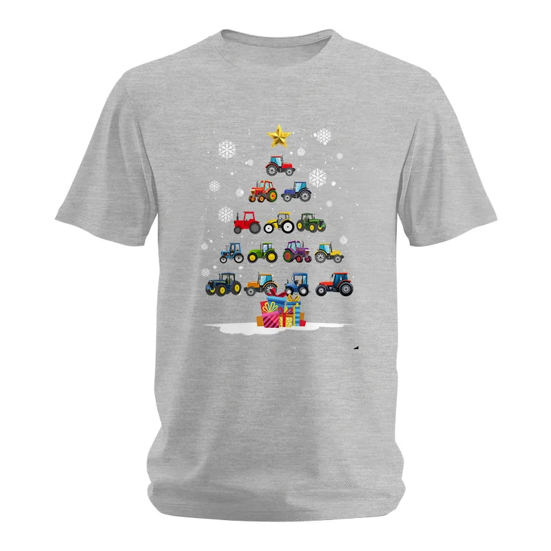 Image of Christmas Tractor Tree - Unisex Softstyle T-Shirt