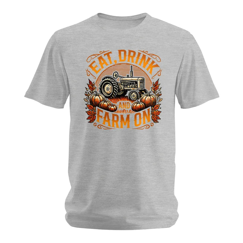 Eat Drink and Farm On 2 - Unisex Softstyle T-Shirt