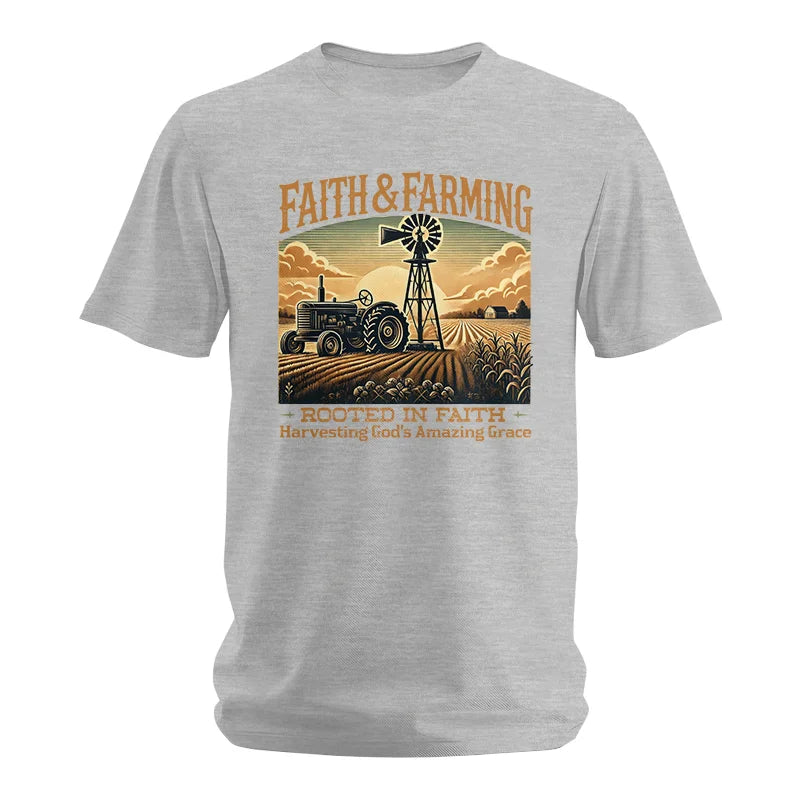 Image of Faith And Farming 3 - Unisex Softstyle T-Shirt