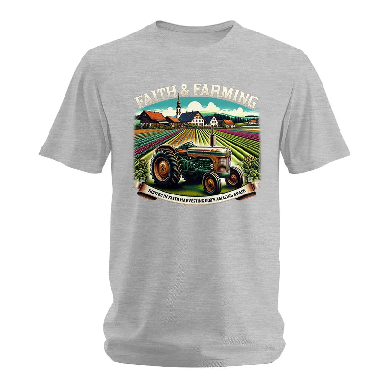 Faith And Farming 4 - Unisex Softstyle T-Shirt